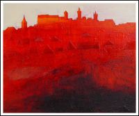 Oskar Brunner "Blick zur Burg"